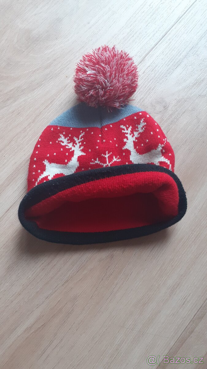 Zimní čepice norský vzor
