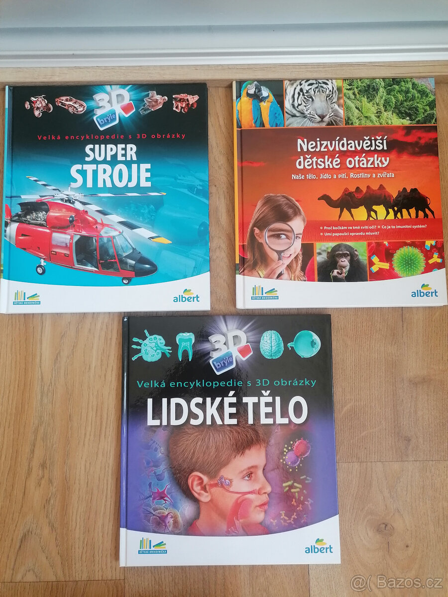 3x Encyklopedie Albert