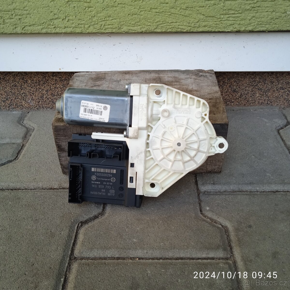 VW Passat B6-Škoda-Seat-Audi-motor stahování okna 1K0959793L