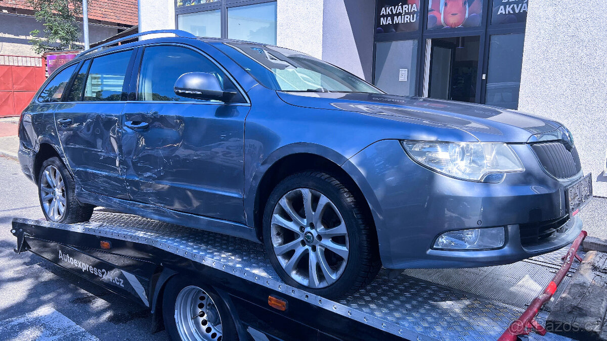 Vůz na díly Škoda Superb 2 kombi 2010 CBBB LTD LF8L