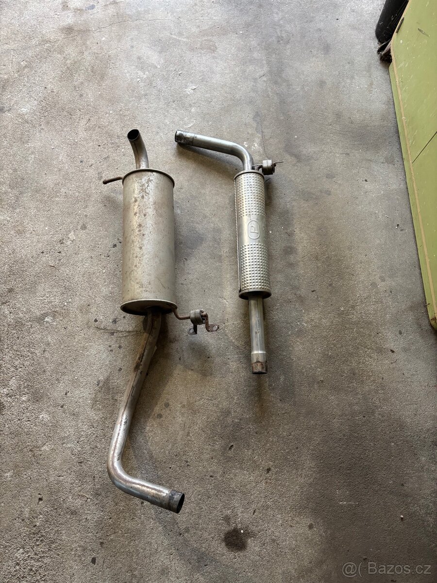 Škoda fabia 1.4 mpi - výfuk