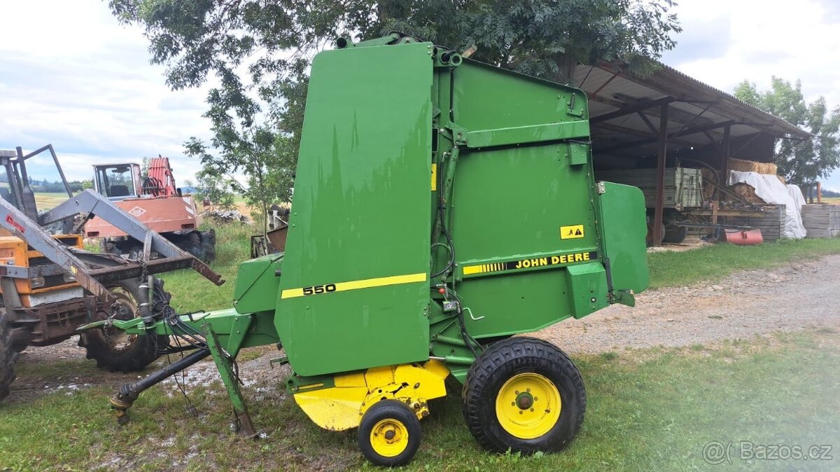 Lis na kulaté balíky JD 550