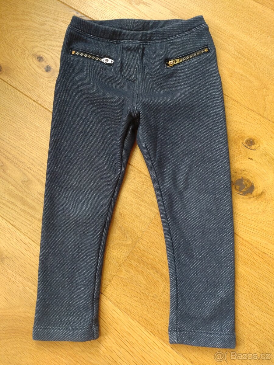 Leginy zateplené, modré (86/92)