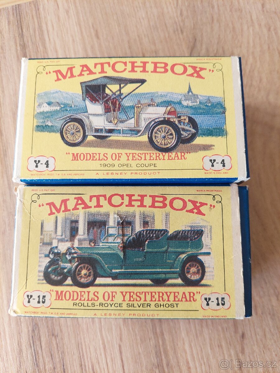 Matchbox yesteryear OPEL rare ,ROLLS ROYCE