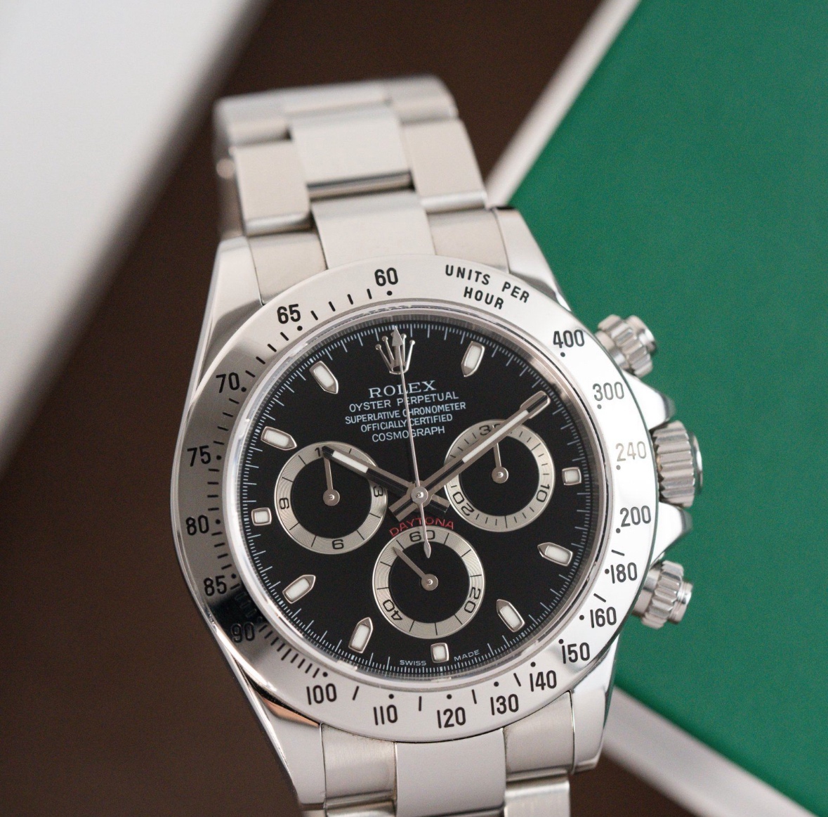 ROLEX DAYTONA 116520, FULL SET, 2005, SERVIS 2023 NOVÉ