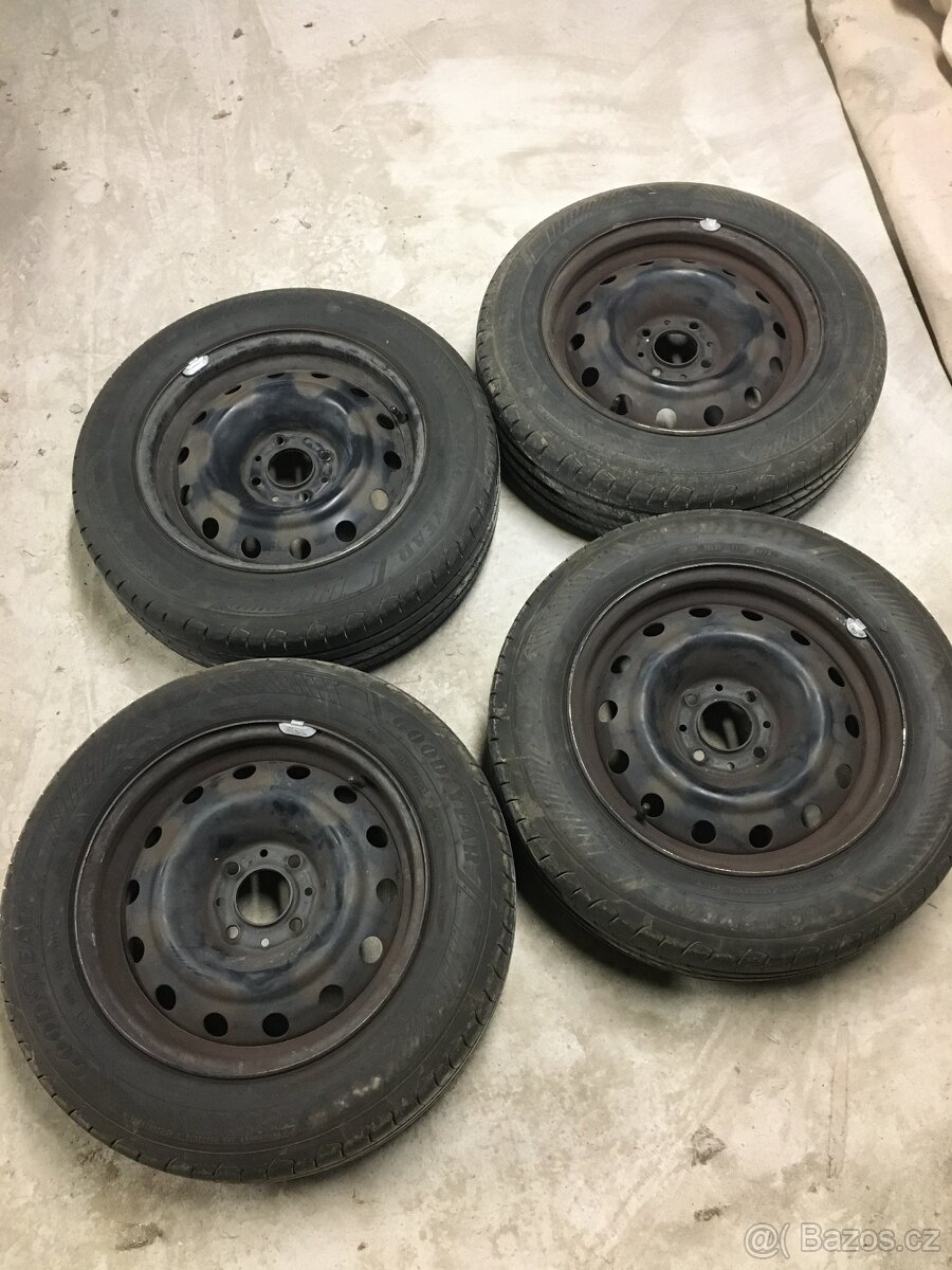 Disky 6x15 a pneu 185/65 R15 Citroen Berlingo