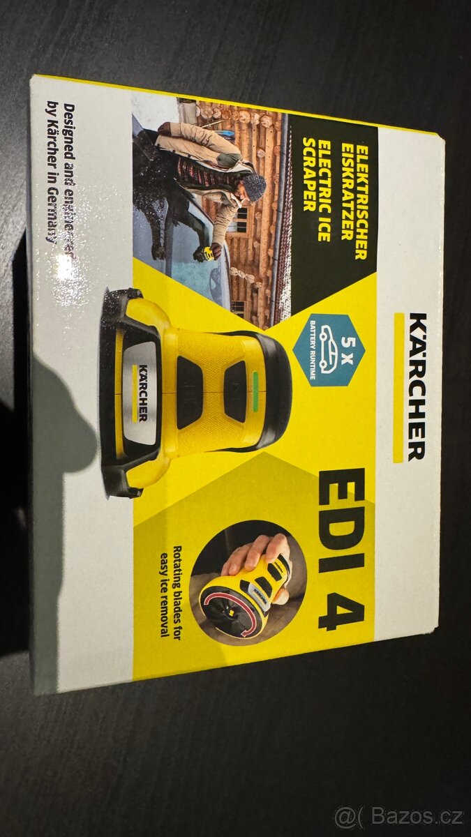 Kärcher elektronická škrabka na zamrzlá okna
