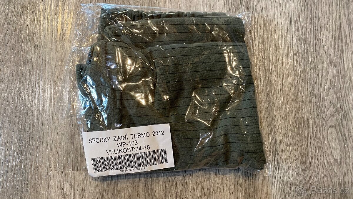 Zimní spodky Termo AČR
