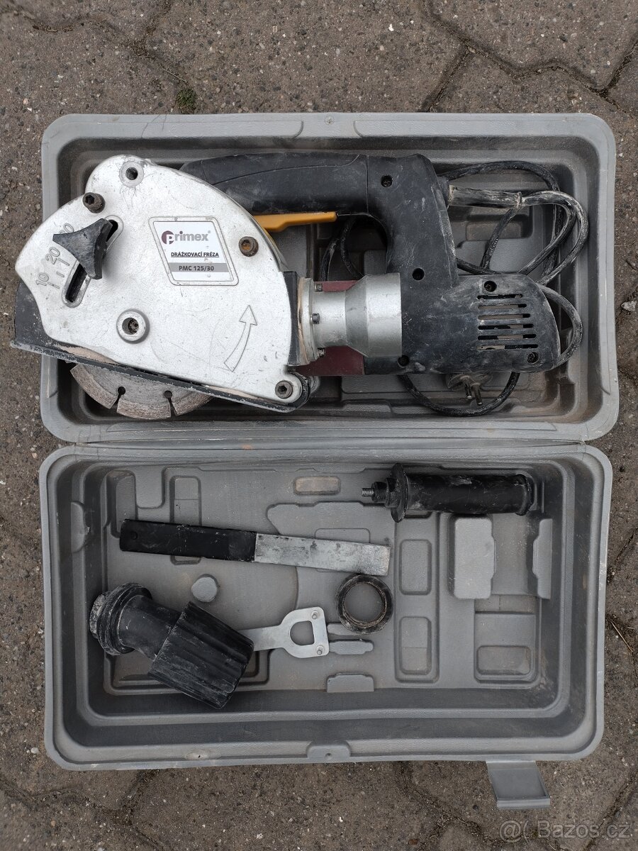 Drážkovací fréza Primex PMC 125/30