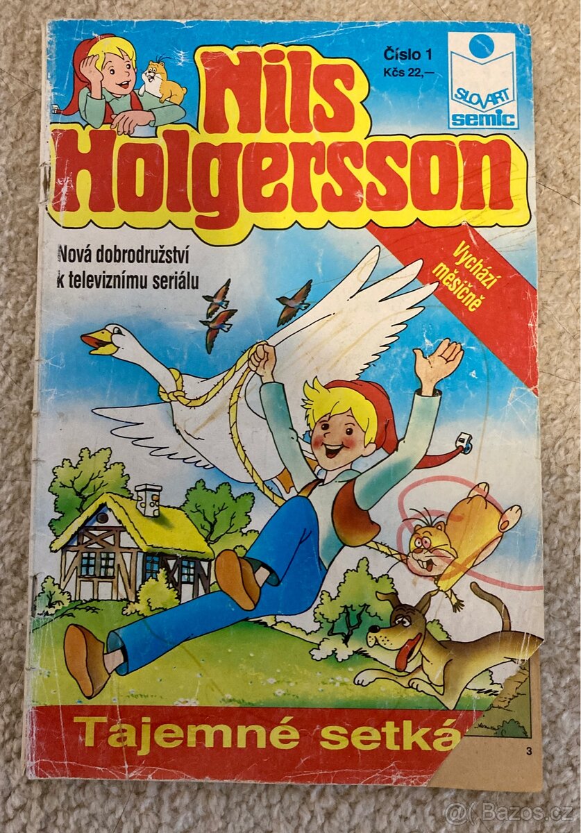 Nils Holgersson (1. díl - 1991) Semic Slovart