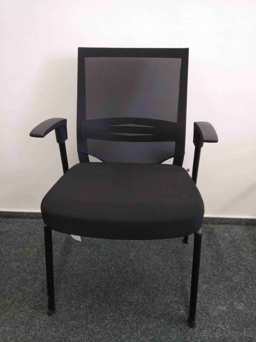 Konferenční židle Pixis černá - nová