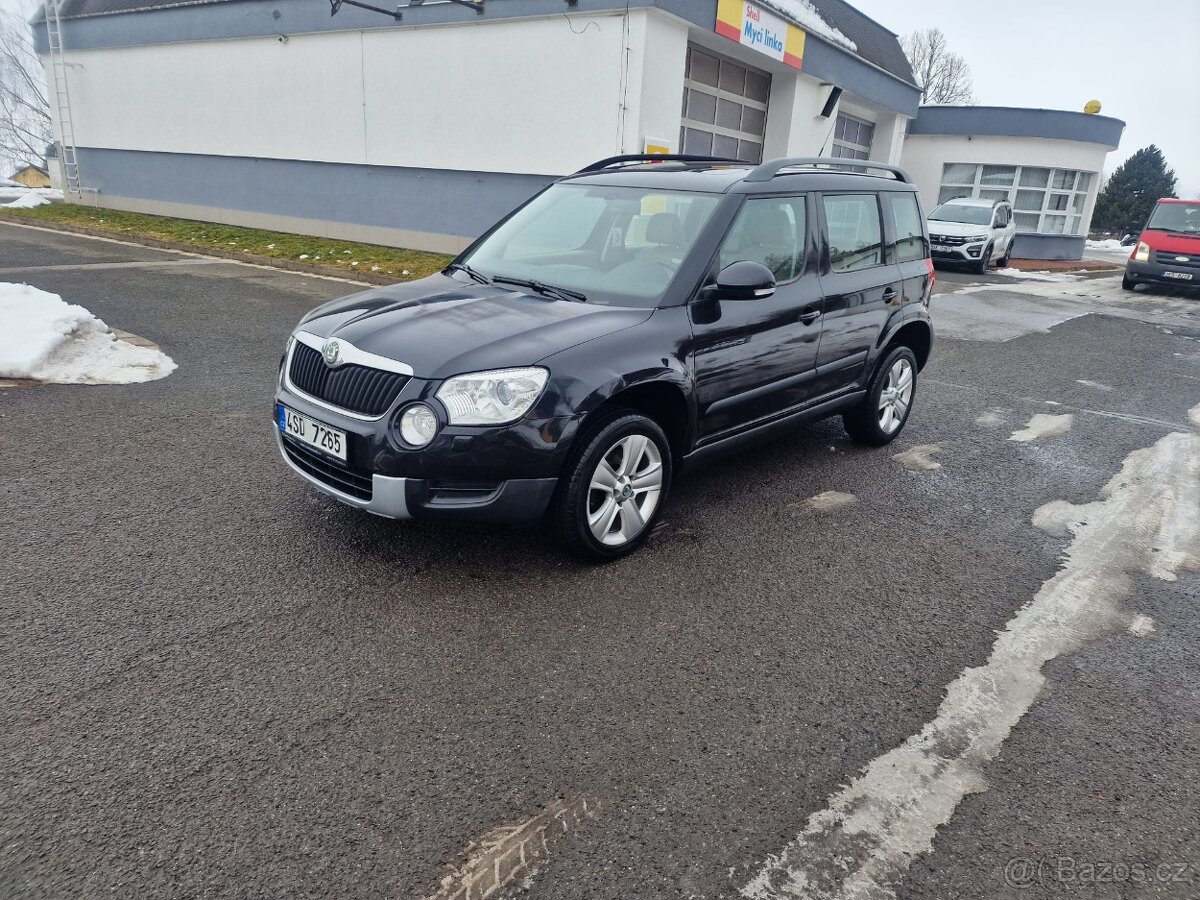 Škoda Yetti 2.0tdi 125kw R.v 2010, max vybava 4x4, Najeto 38