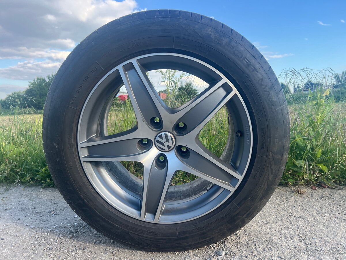 235/60 R18 ET48 disky 5x130 VW Touareg + pneu