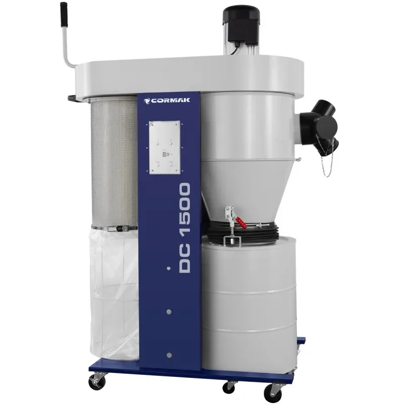 Cyklónové odsávání DC1.5kW, 3200m3 s dálkovým ovládáním