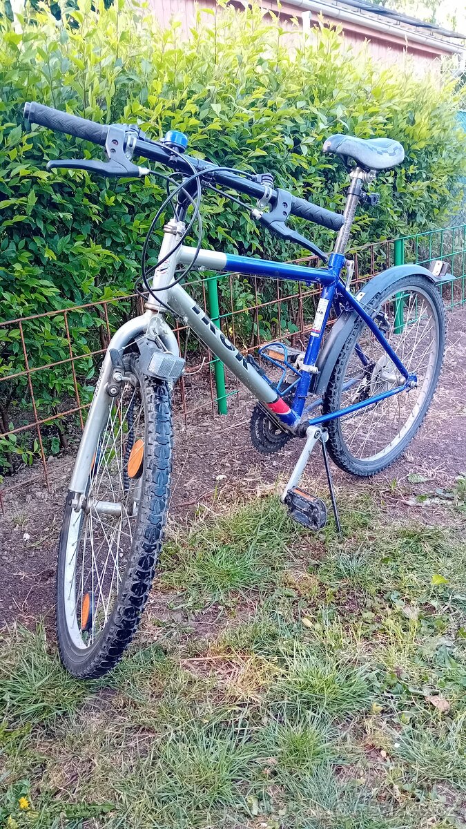 Dětské kolo Irok (modro-stříbrná barva)