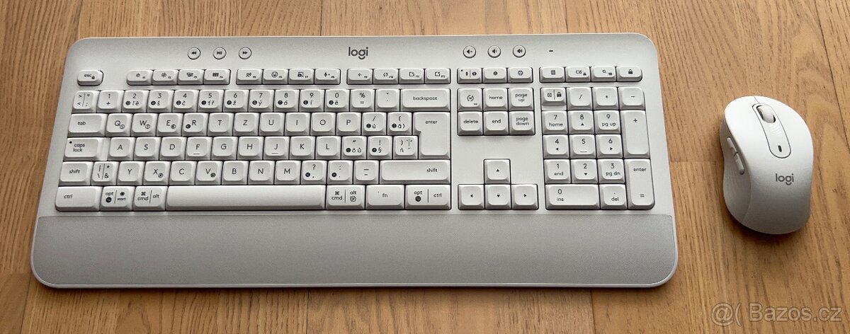 Logitech MK650 Combo For Business - Off-White, CZ/SK