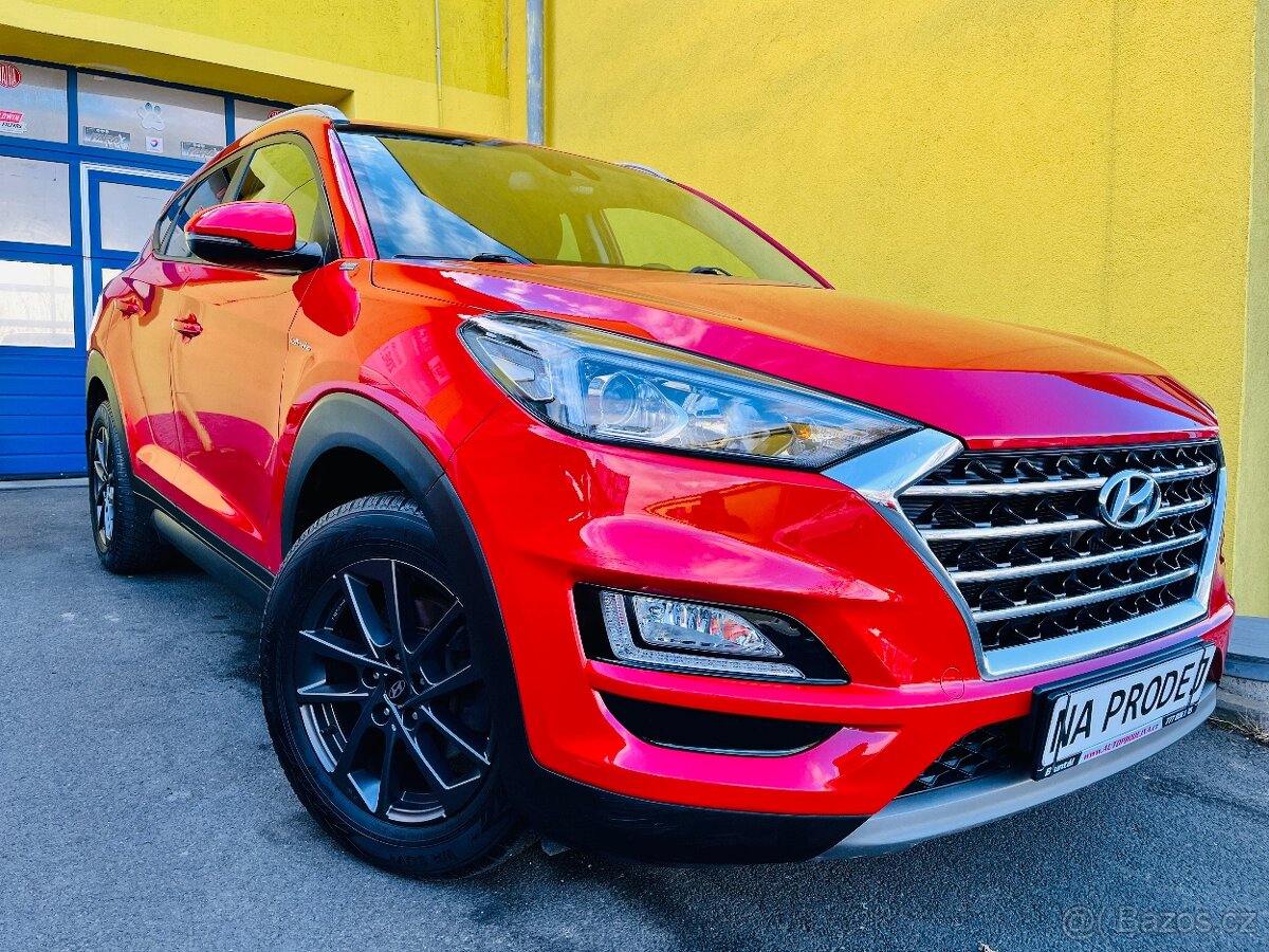 HYUNDAI TUCSON 1.6 CRDi 4x4 6 RYCHLOSTÍ VYHŘEV SEDADEL+VOLAN