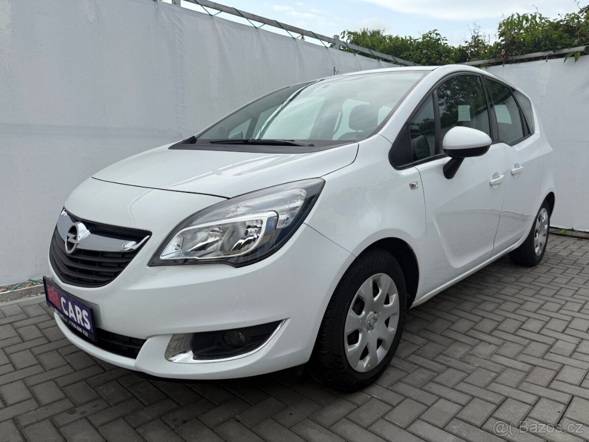 Opel Meriva, 1,4i 74kW, 1.Maj., PLNÝ SERVIS, ČR, AC