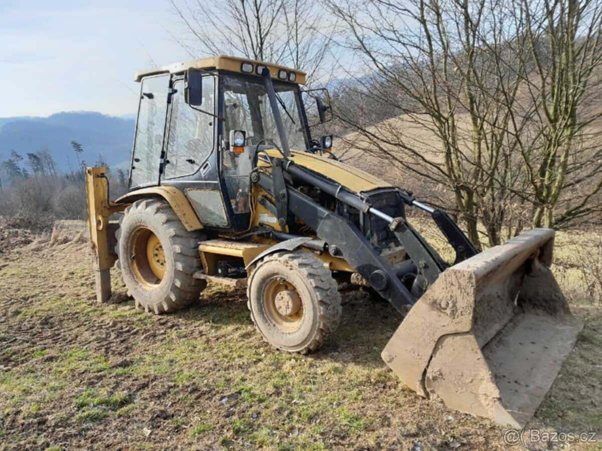 Caterpillar 428 C traktorbagr