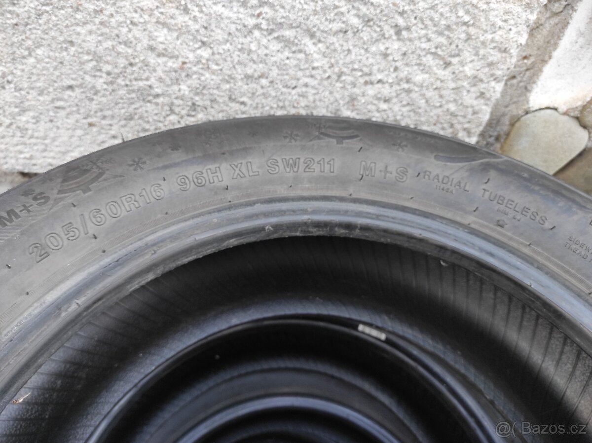 205/60 R16 96H zimni vzorek 5mm