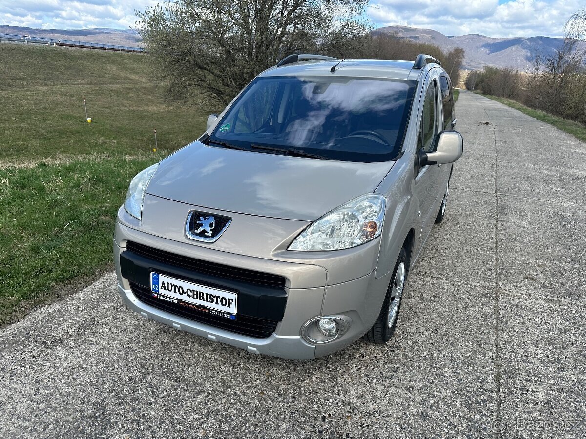 Peugeot Partner Tepee 1,6HDi 80KW TAŽNÉ ZAŘÍZENÍ