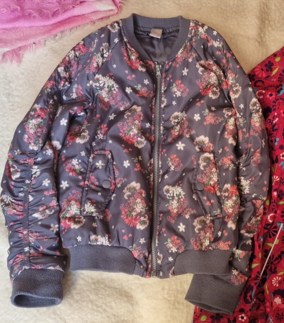 NÁDHERNÝ JARNÍ-PODZIMNÍ BOMBER, PC 1.200KČ, vel.134, JAKO NO