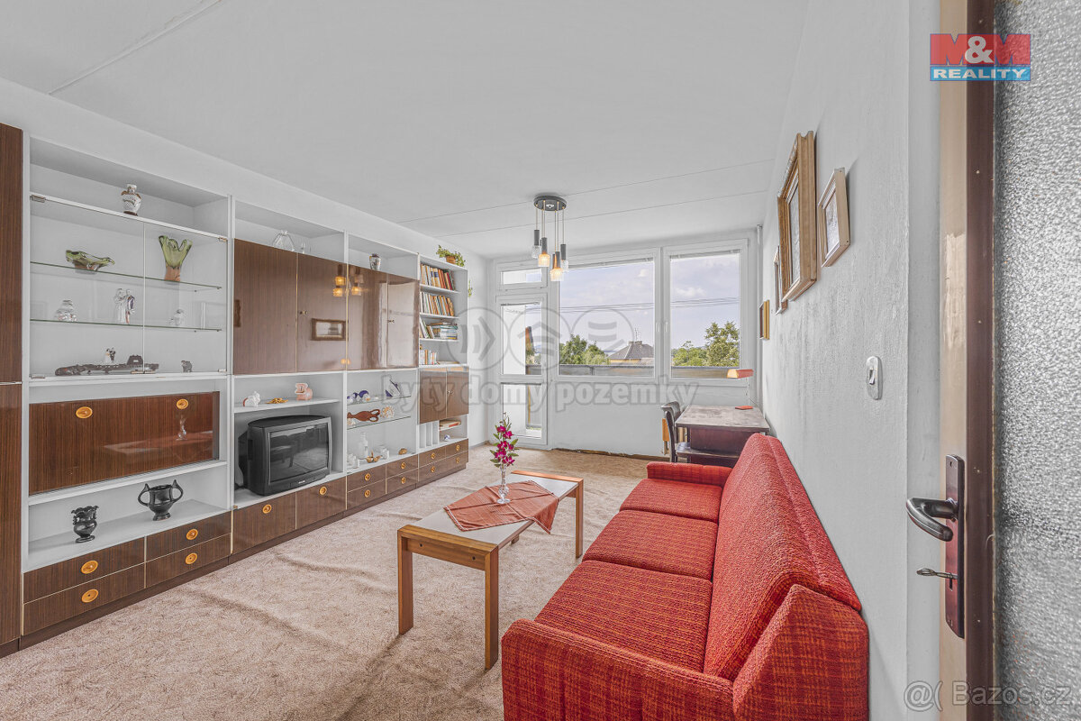 Prodej bytu 2+1, 63 m², lodžie, Lovosice, ul. Krátká