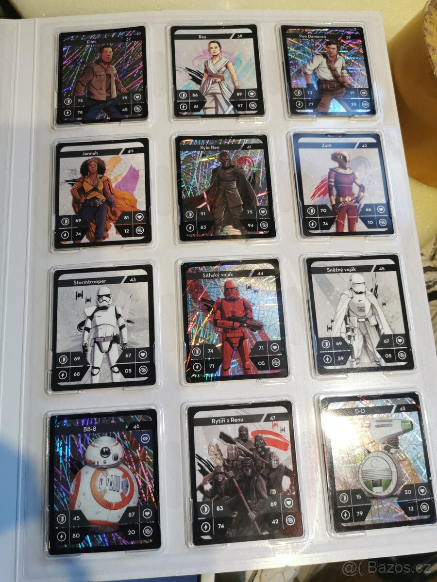 Star wars sběratelské album