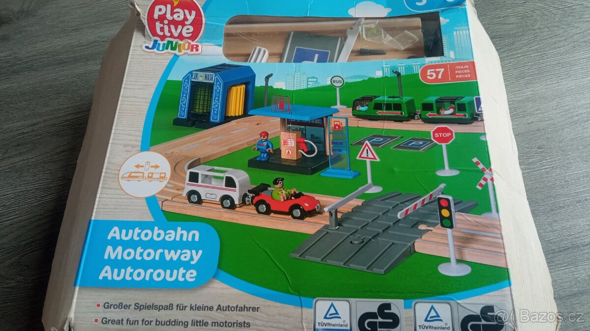 Dřevěná autodráha
