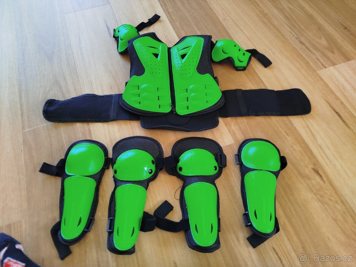 Chrániče kompletní motocross čtyřkolka pro děti