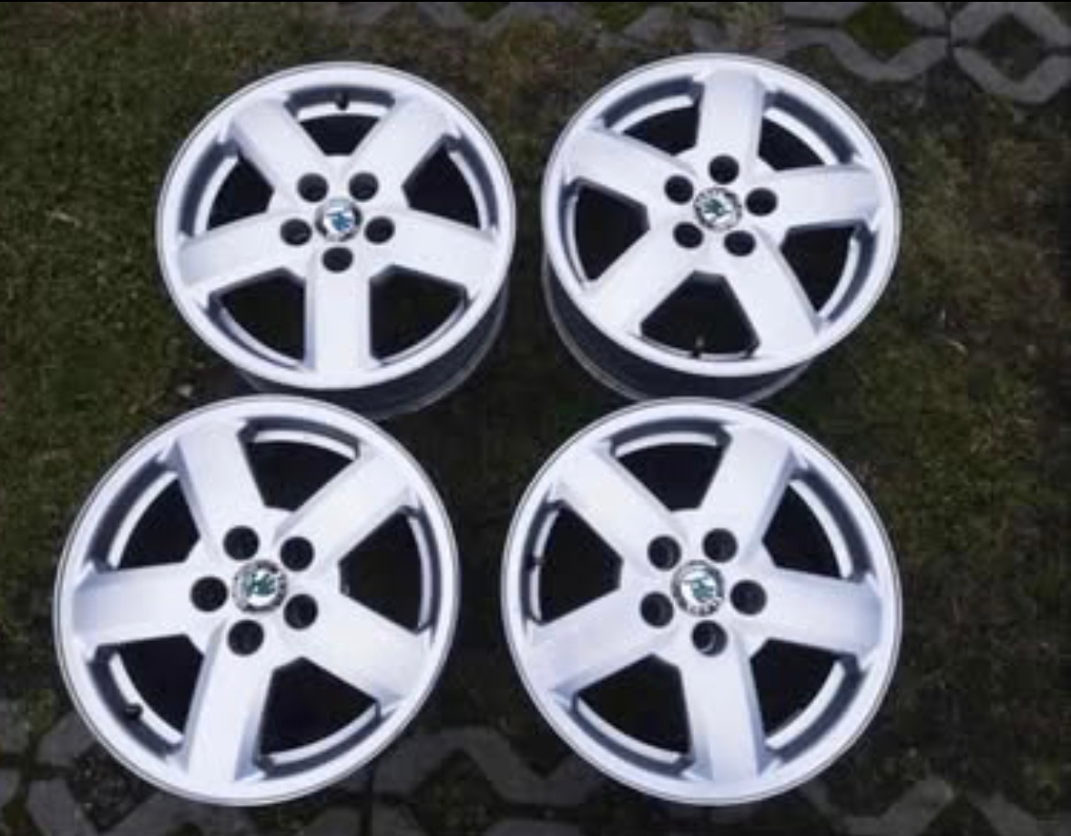 Alu disky originál Škoda Rapid,Fabia, Roomster 5x100 R15