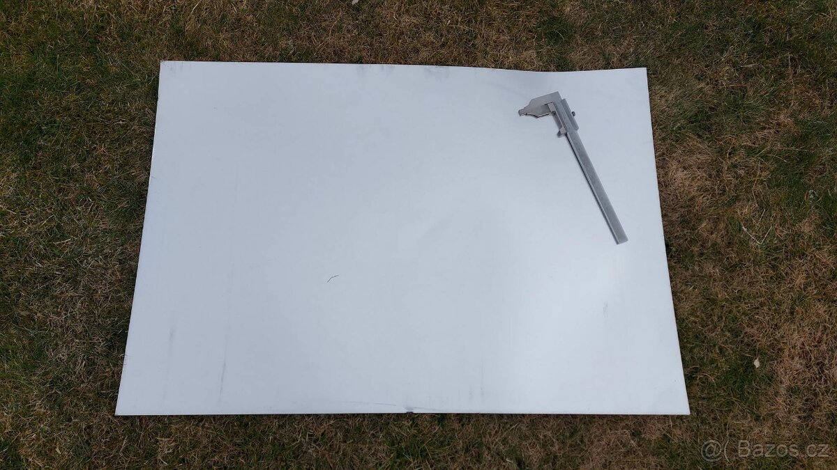 Hliníkový plech - 820 x 565 x 0,2 mm - 50 ks