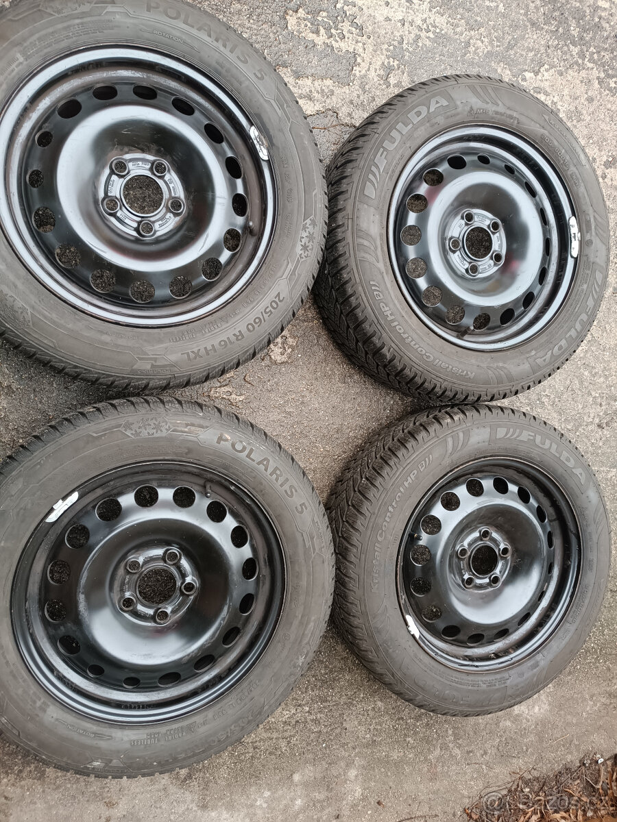 Ford Transit Connect - disky 6,5x16 et50 + zimní 205/60/16