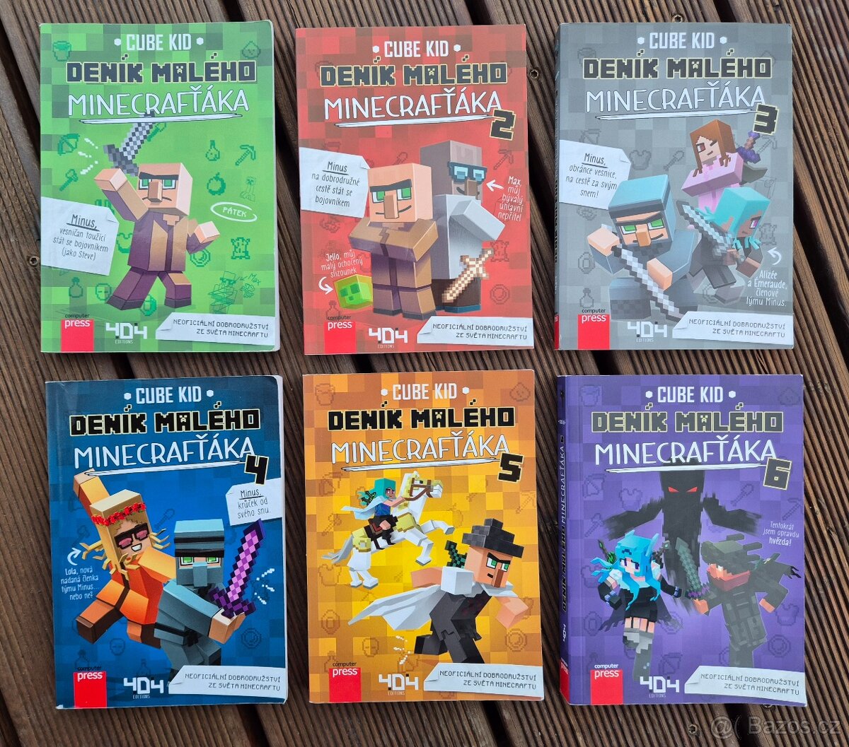 Deník malého minecrafťáka díl 1 - 6