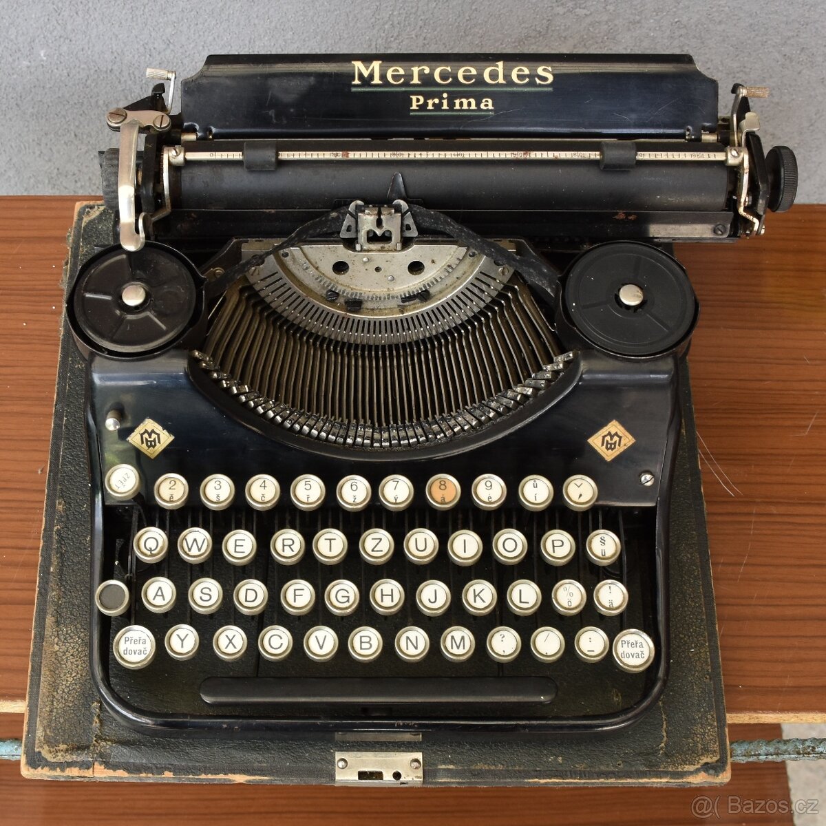 Psací stroj Mercedes Prima