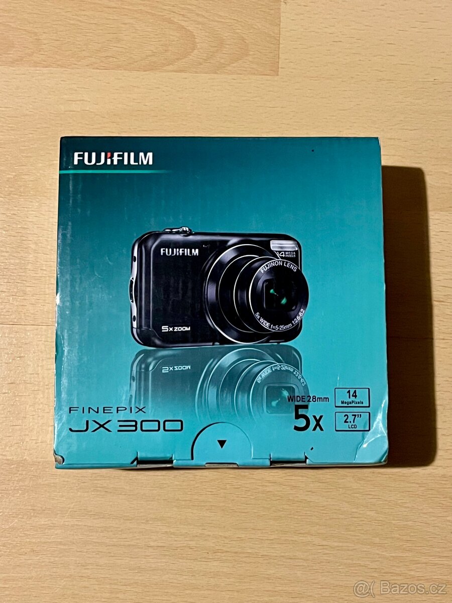 Fujifilm FinePix JX300 – 14 Mpx, (čist popis)
