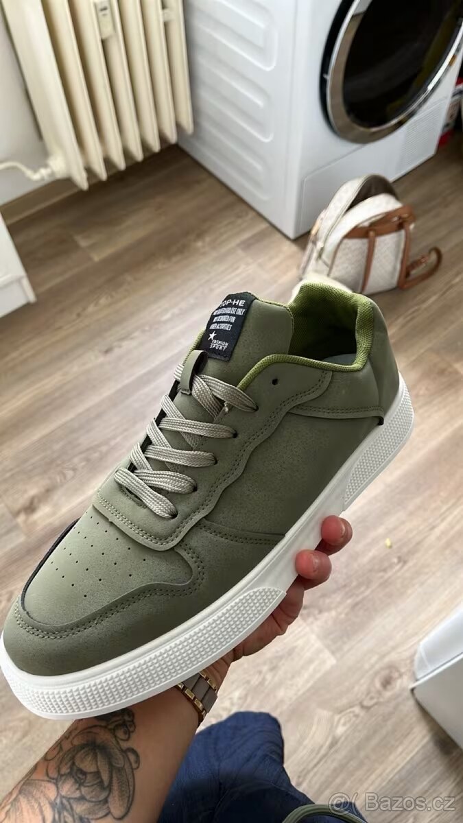 Pánské Ležérní Šněrovací Tenisky