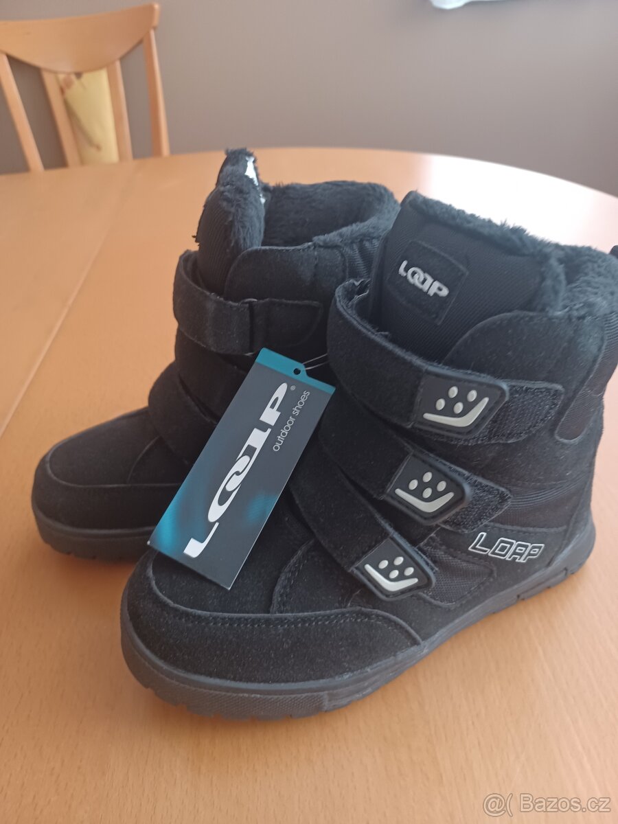 NOVÉ ZIMNÍ BOTY LOAP VEL. 31