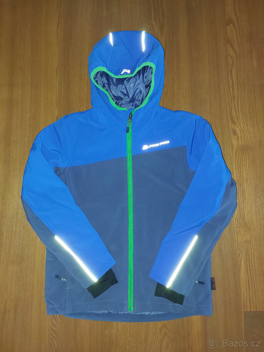 Lyžařská bunda AlpinePro vel. 140-146