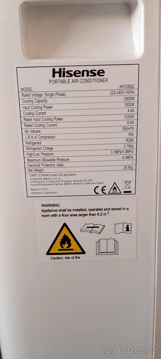 Mobilní klimatizace