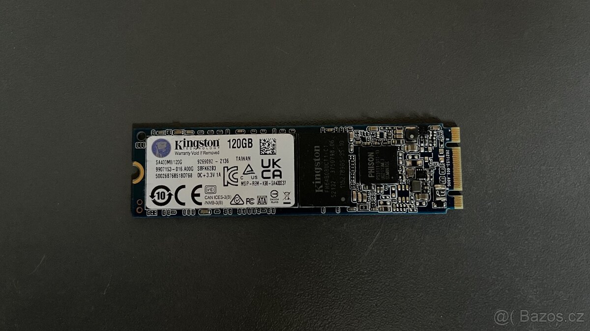 SSD m2 120Gb kingstone