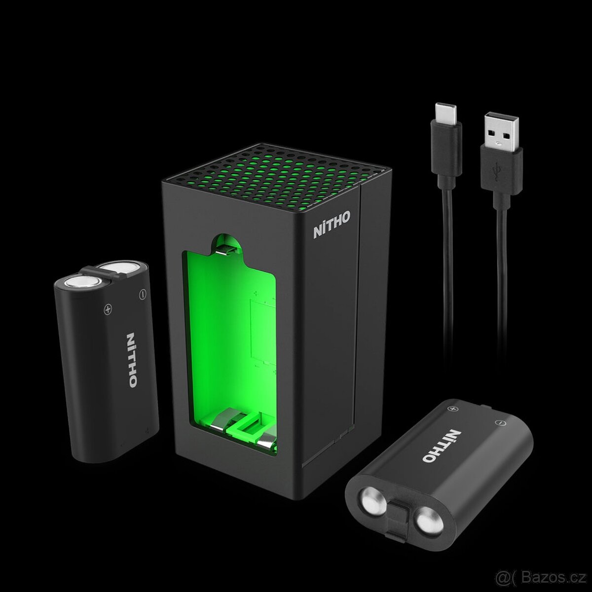 Nabíjecí stanice pro 2 baterie kompatibilní s Xbox® X/S