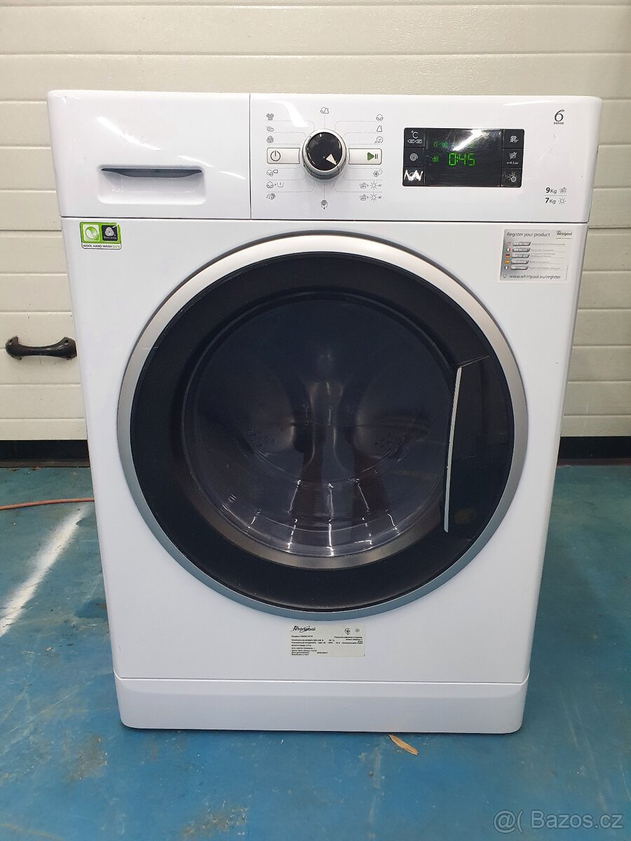 Pračka se sušičkou Whirlpool WWDC9716