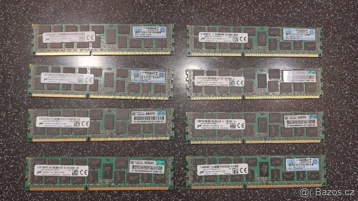 Paměti RAM DDR3 16GB ECC Micron