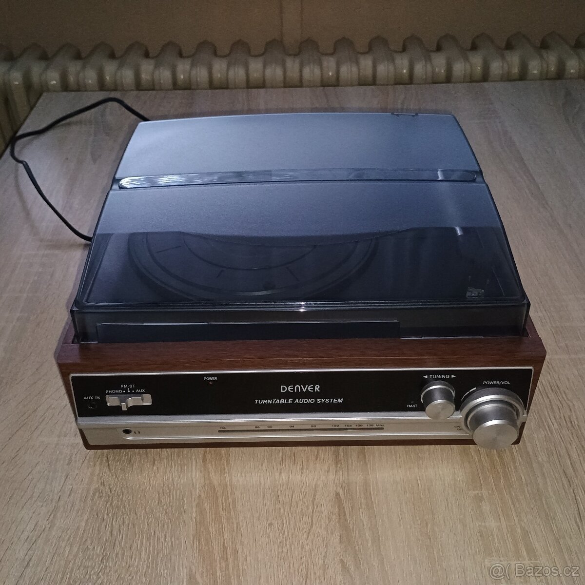 Gramofon Denver VPR-190 hnědý