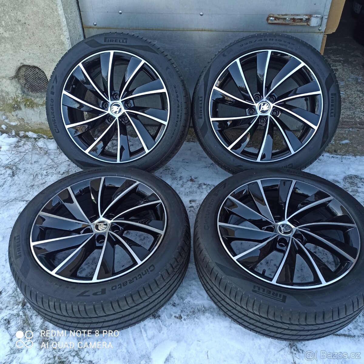 Orig.alu disky ŠKODA SUPERB 3  17" 18"