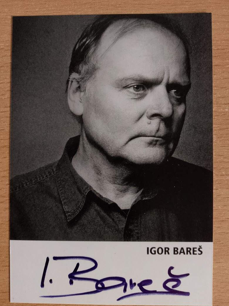AUTOGRAM IGOR BAREŠ