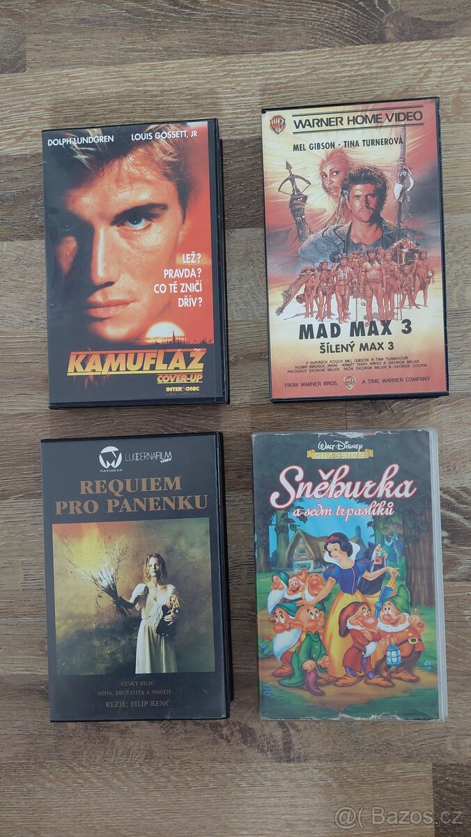 Vhs kazety Originální