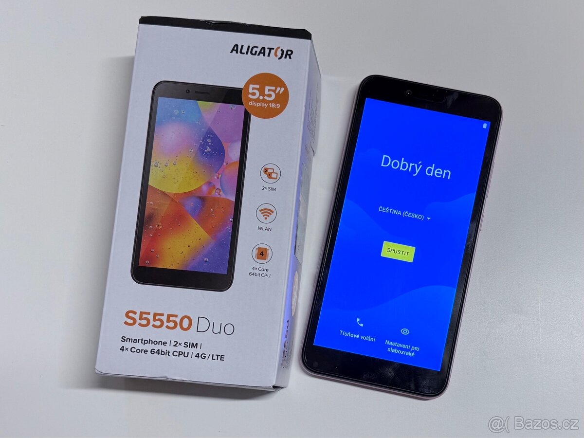 - Aligator S5550 Duo 2GB/16GB -
