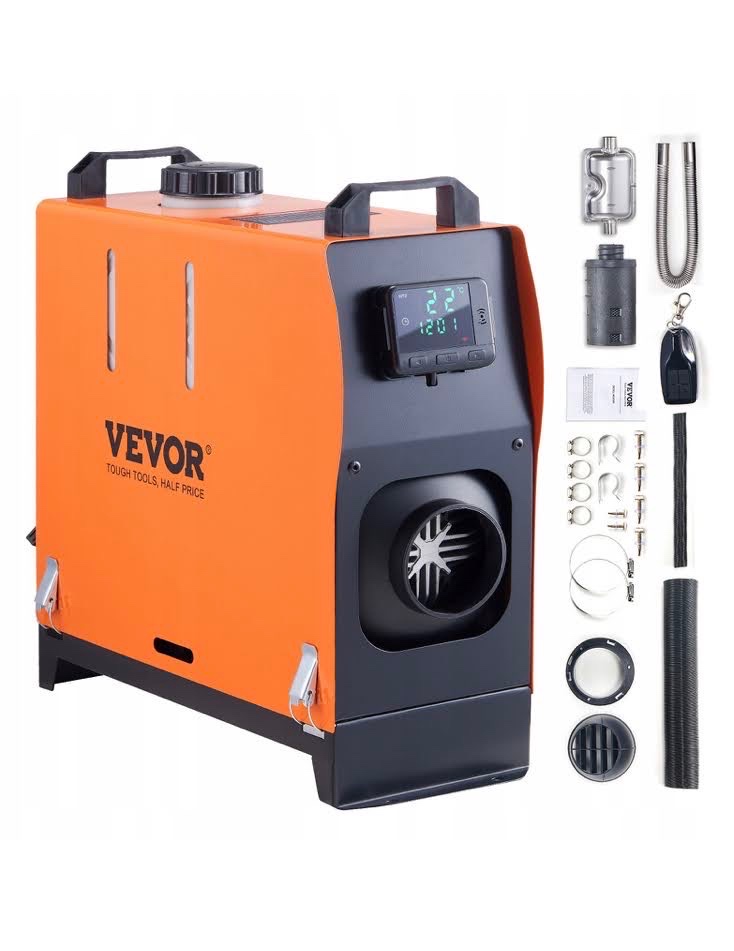 Nezávislé naftové topení Vevor 5/ 8 KW